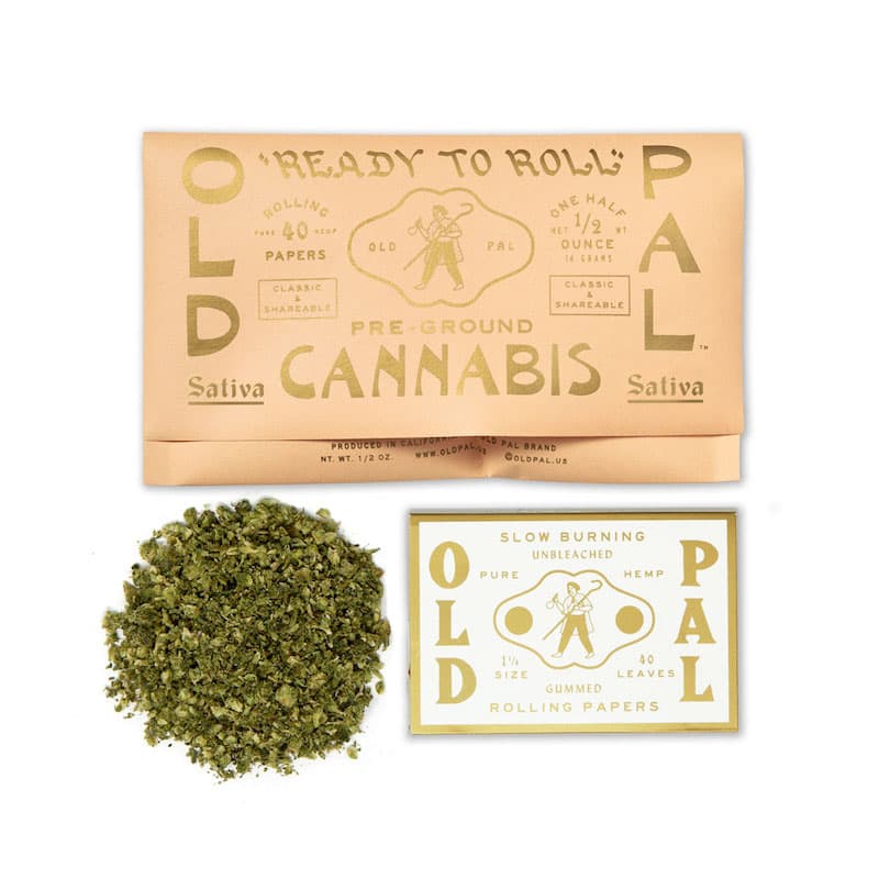 Old Pal Old Pal Ready To Roll Ground Flower 14g Durban Skunk