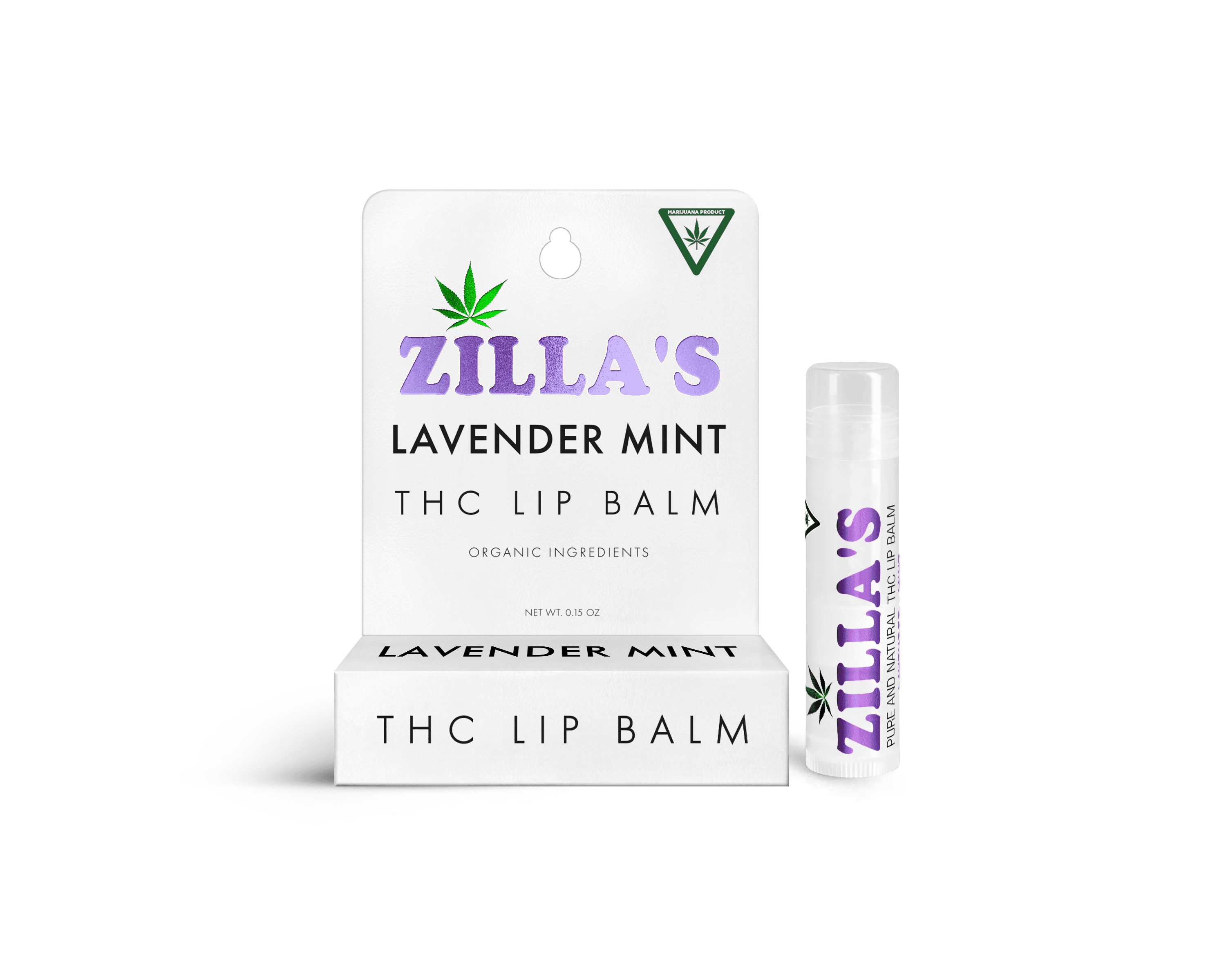 Zilla's Lavender Mint | ZILLA'S | 30mg | Infused Lip Balm