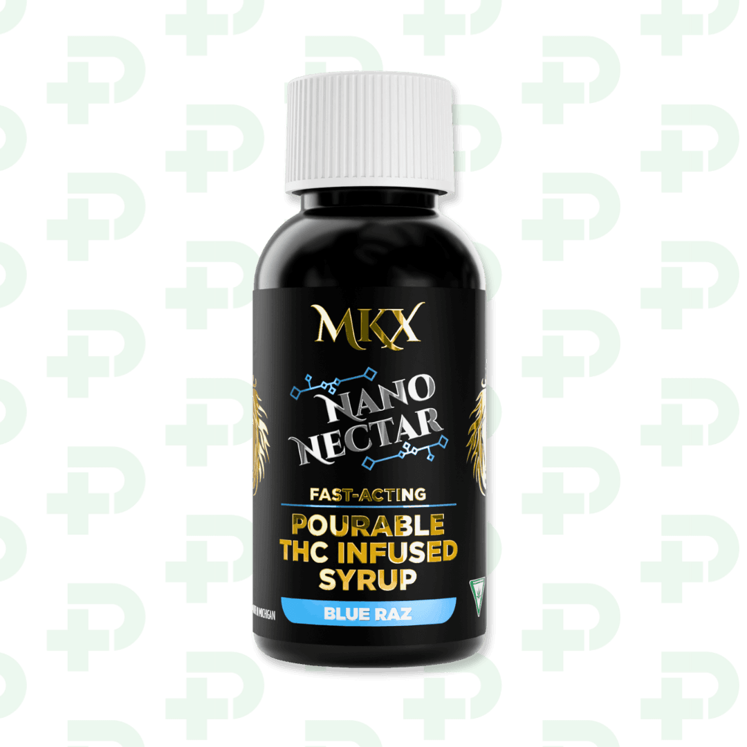 MKX Oil Co. Nano Nectar Syrup 200mg - Blue Razz Beverages