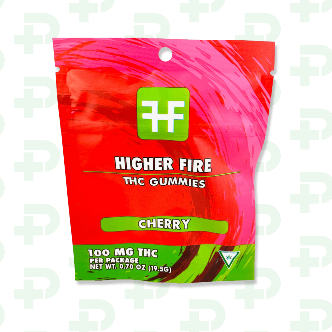 Higher Fire 100mg Gummies