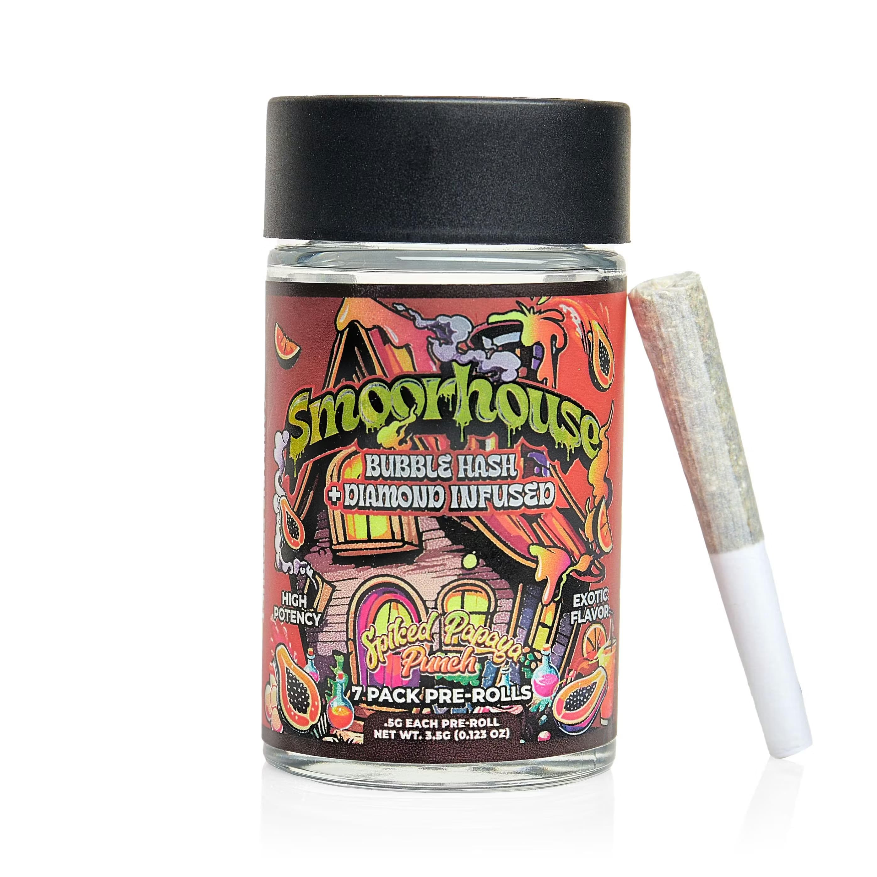 Smoorhouse Spiked Papaya Punch - 7 x .5g Prerolls