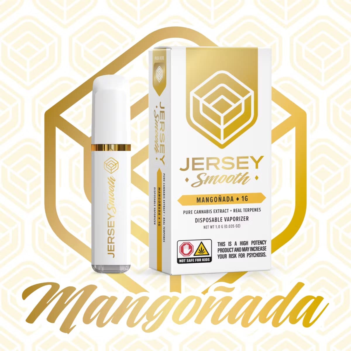 Jersey Smooth Mangonada | Sativa | 1g Disposable Vape