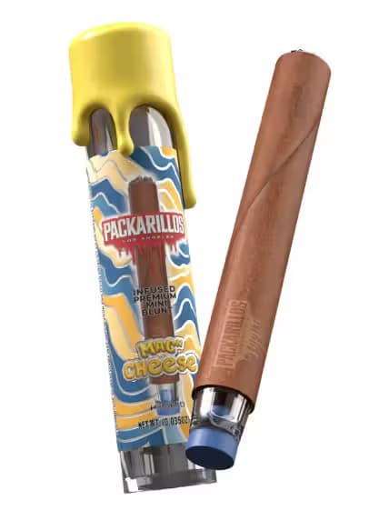 Packwoods Packarillos Infused Mini Blunt Mac N' Cheese