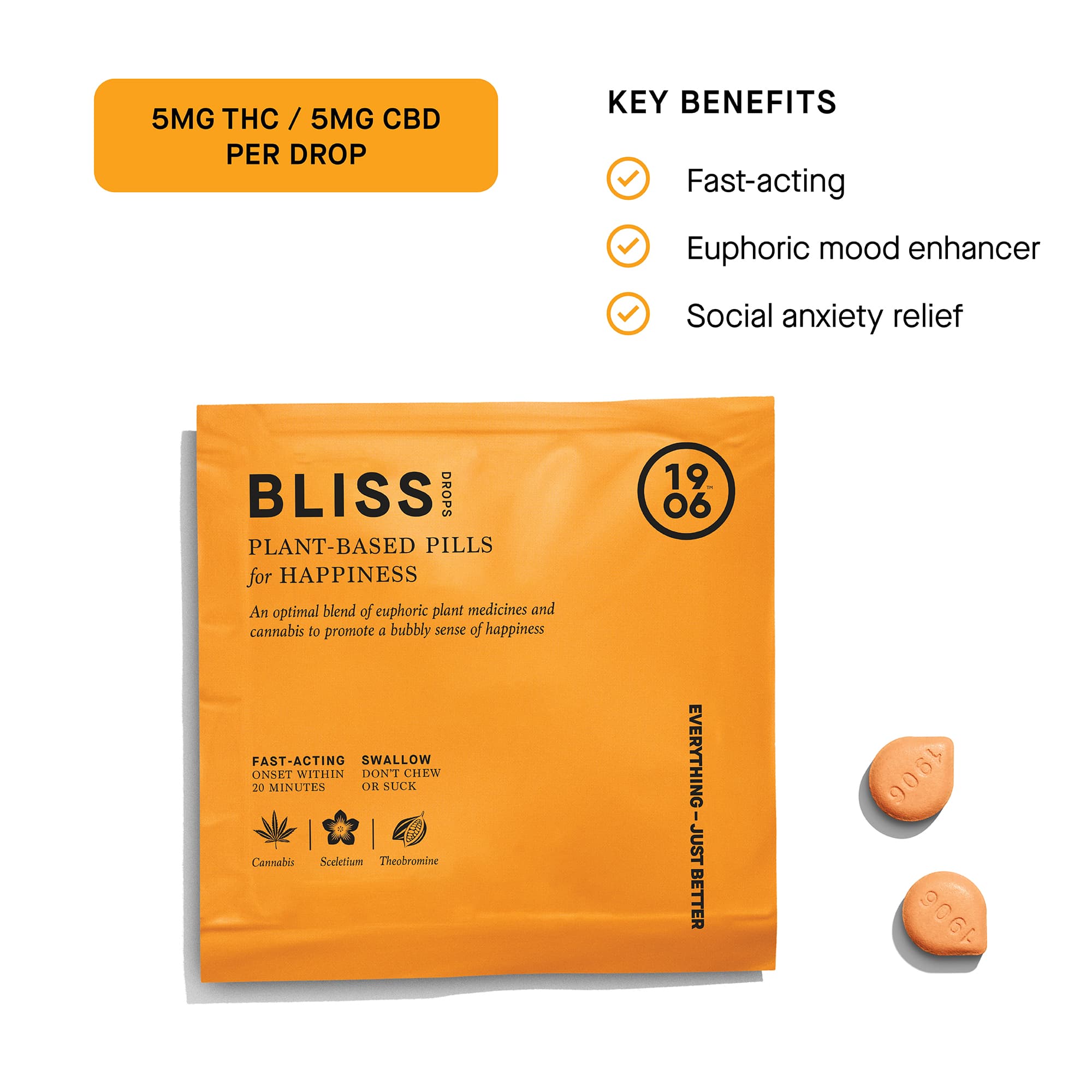 1906 Bliss Tablets - 2pk/10mg
