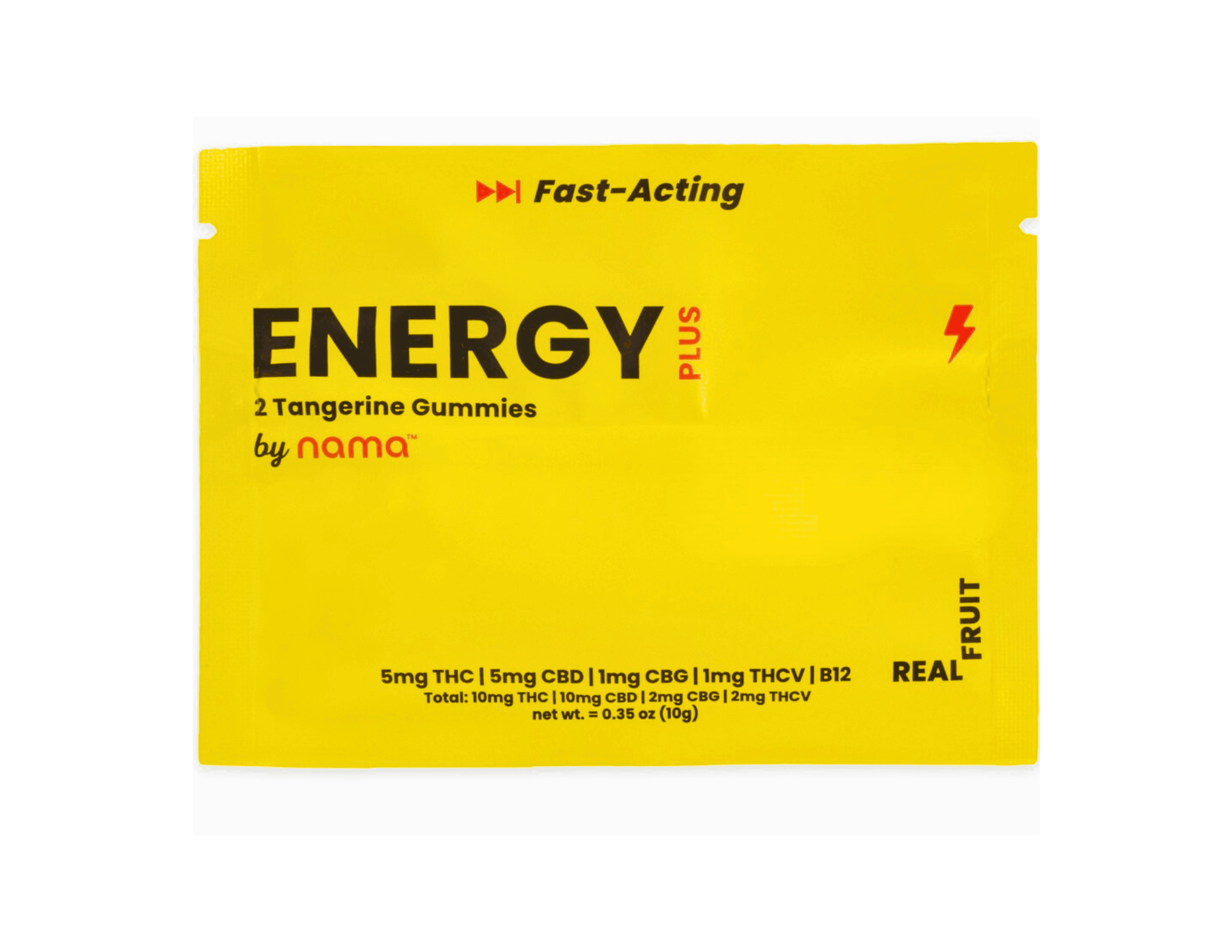 nama Energy Gummy Pouch - 10mg/2pk