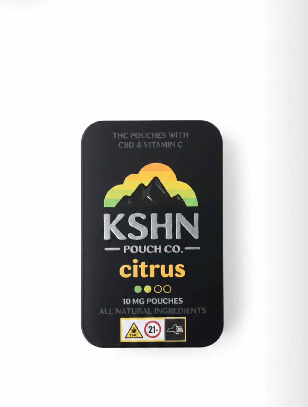KSHN Pouch Co. Kshn Pouch Co Citrus 10mg 10pk Pouches