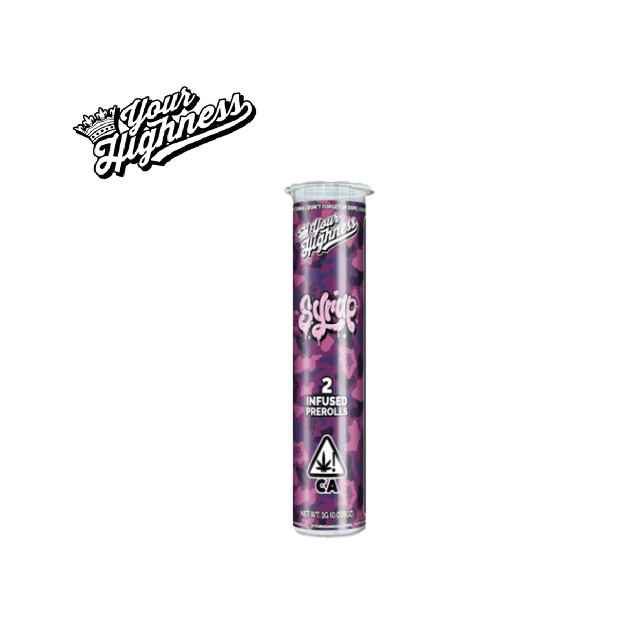 Your Highness SYRUP 1G 2 PACK INFUSED PREROLLS