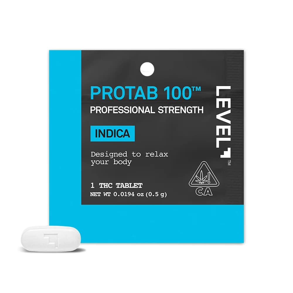 LEVEL PROTAB 100 Indica - Single (100mg)