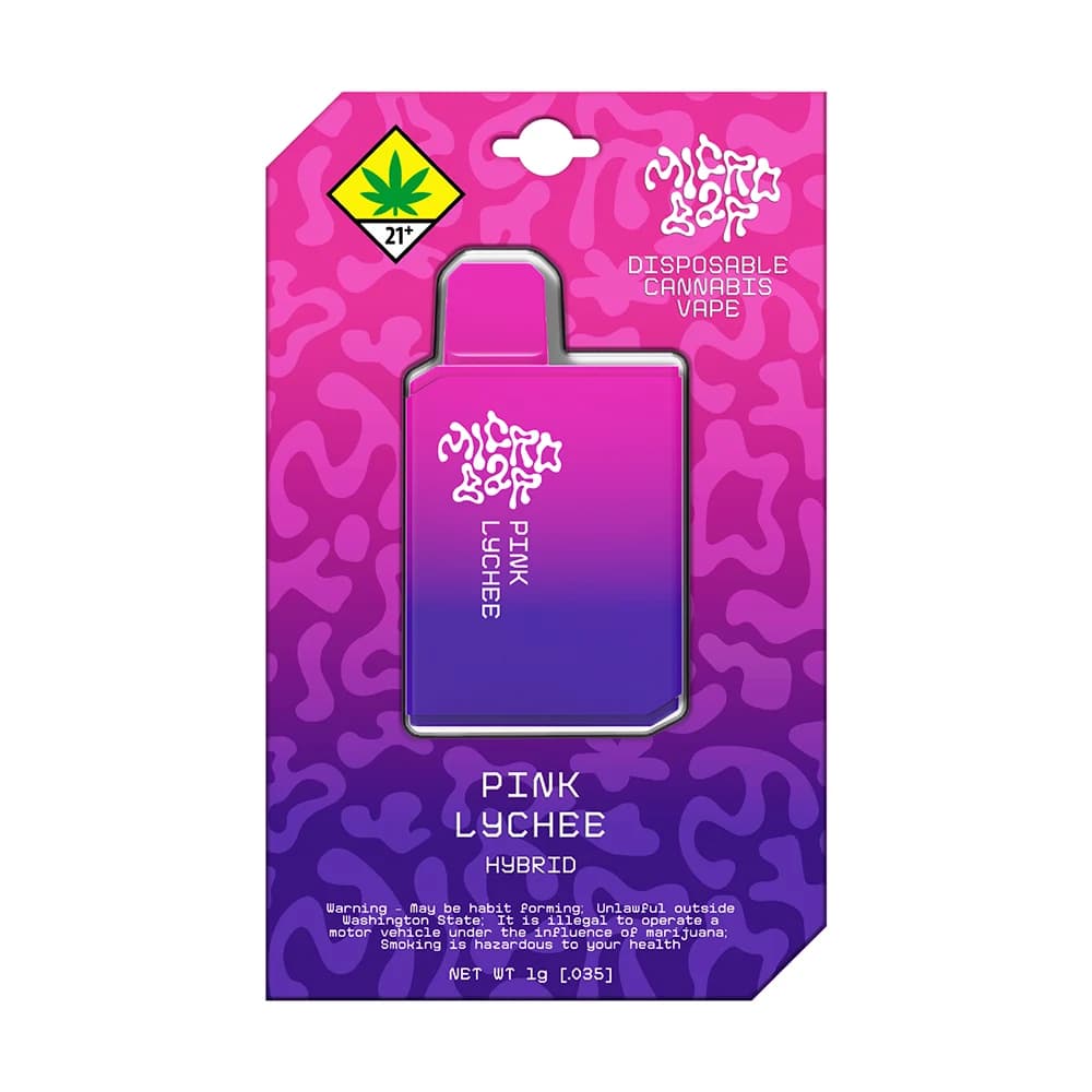 Micro Bar Pink Lychee - 1G - AIO [1000mg]