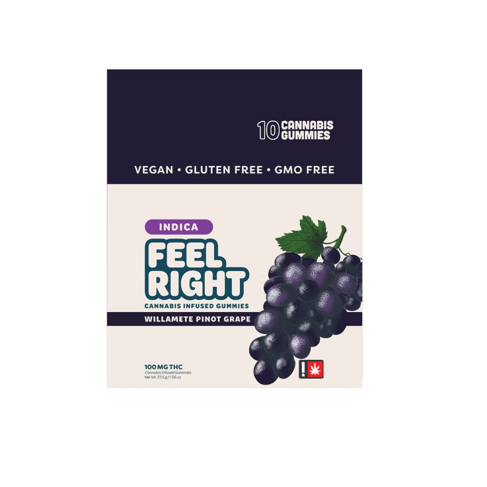 Feel Right Willamette Pinot Grape [1pk] (100mg)