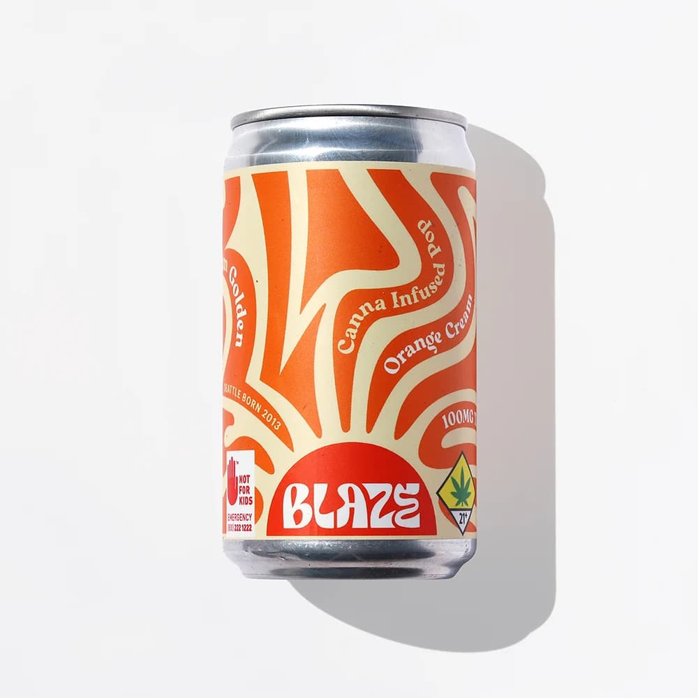 Blaze Orange Cream Pie [6oz] (100mg)
