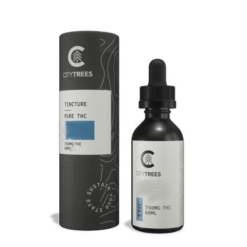 City Trees Strawberry Limeade Pure THC Tincture | 750mg