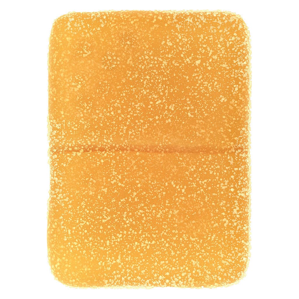 Wyld Real Fruit Sour Peach Mango 3:1 CBG:THC Gummies - THC:CBG 10mg:30mg x 10