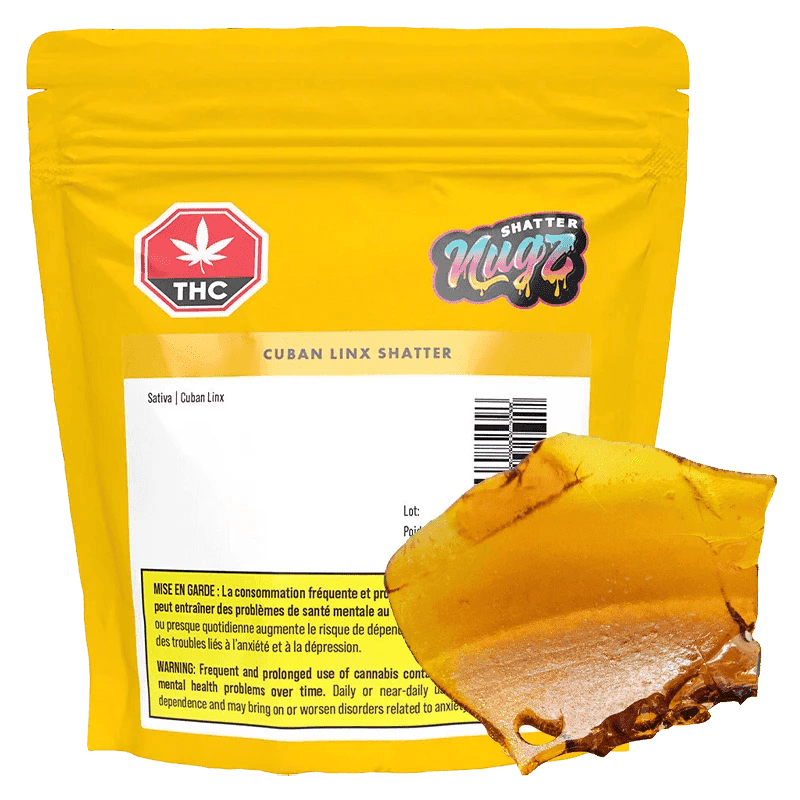 Nugz Cuban Linx Shatter - Sativa