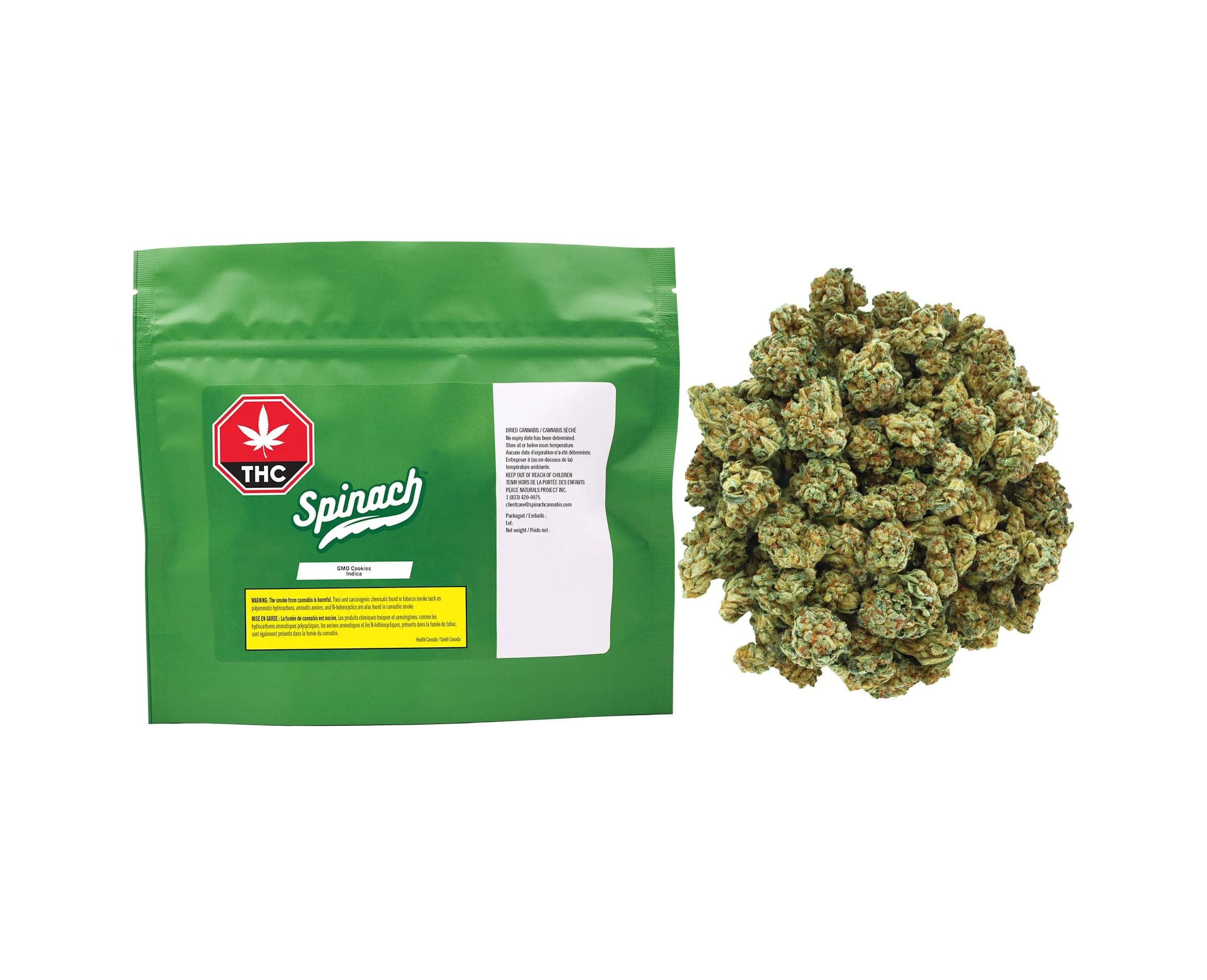 Spinach GMO Cookies - 28g