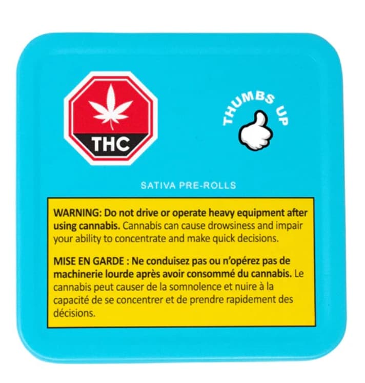 Thumbs Up Sativa Pre-Roll - 0.5g x 10