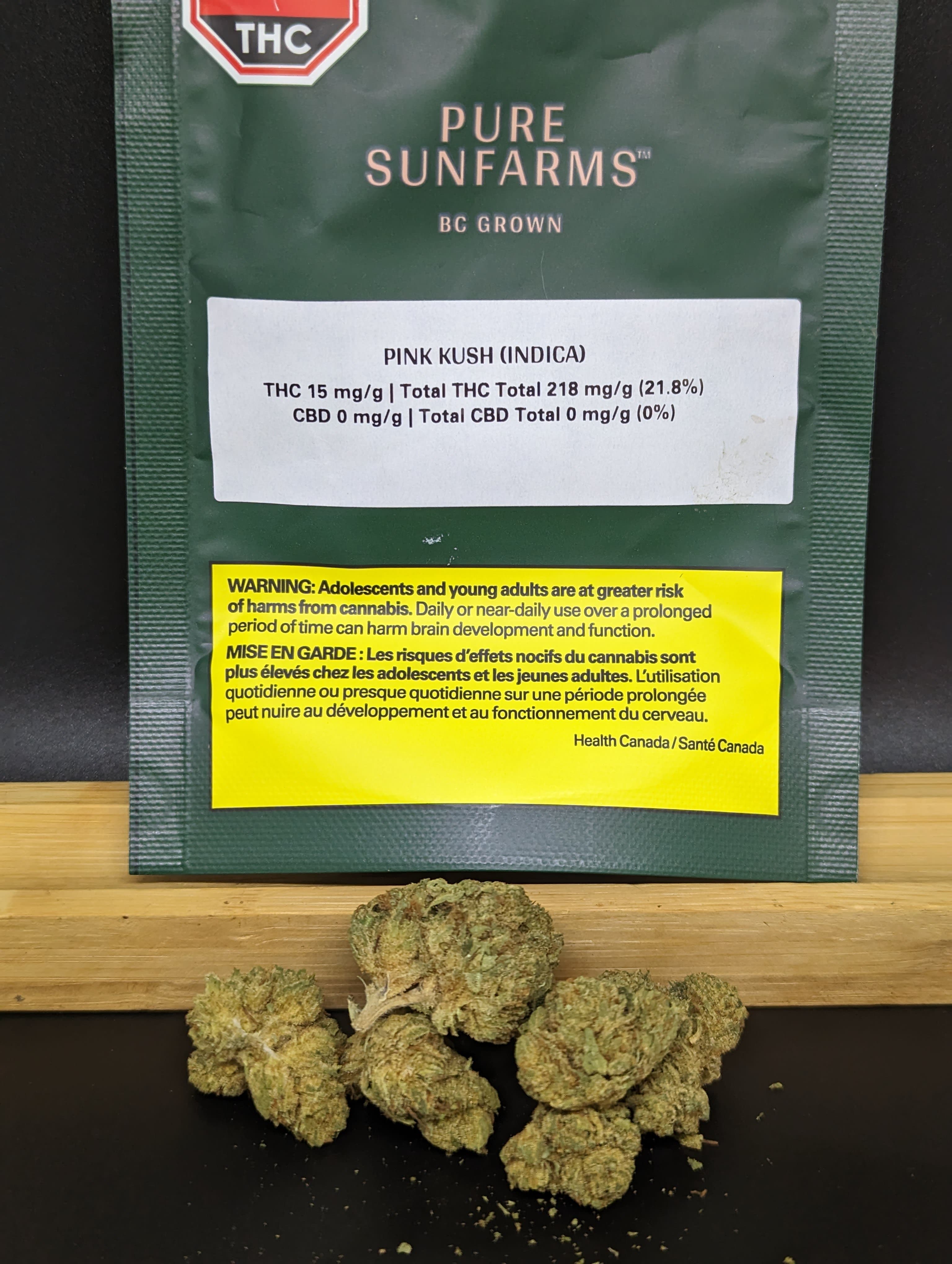 Pure Sunfarms Pink Kush - 3.5g