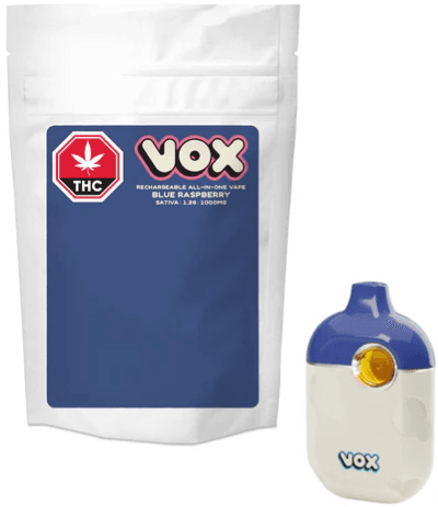 Vox Vox: Blue Raspberry All-In-One Vape