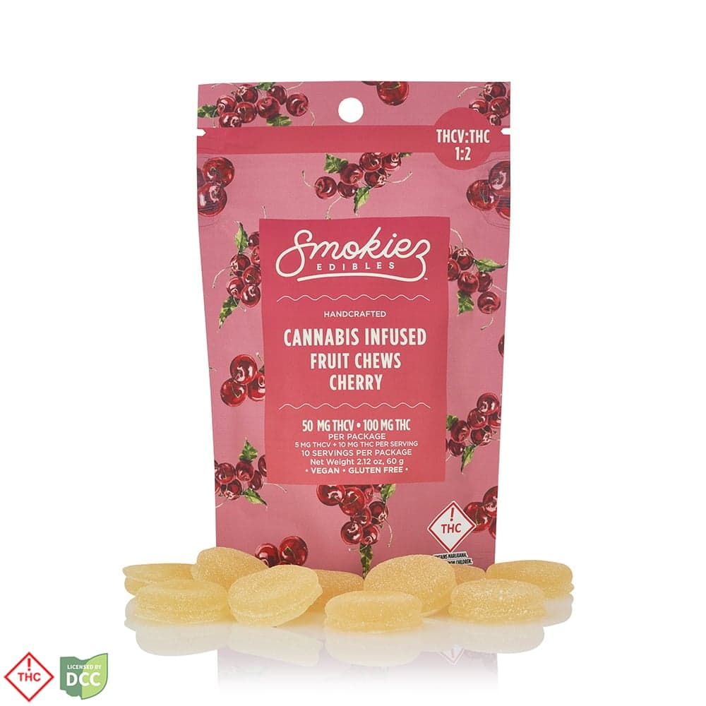 SMOKIEZ 2:1 Sour Cherry [10pk] (100mg THC/50mg THCV)