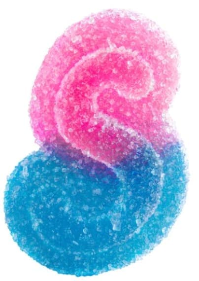 SOURZ by Spinach FULLY BLASTED BLUE RASPBERRY WATERMELON - 5