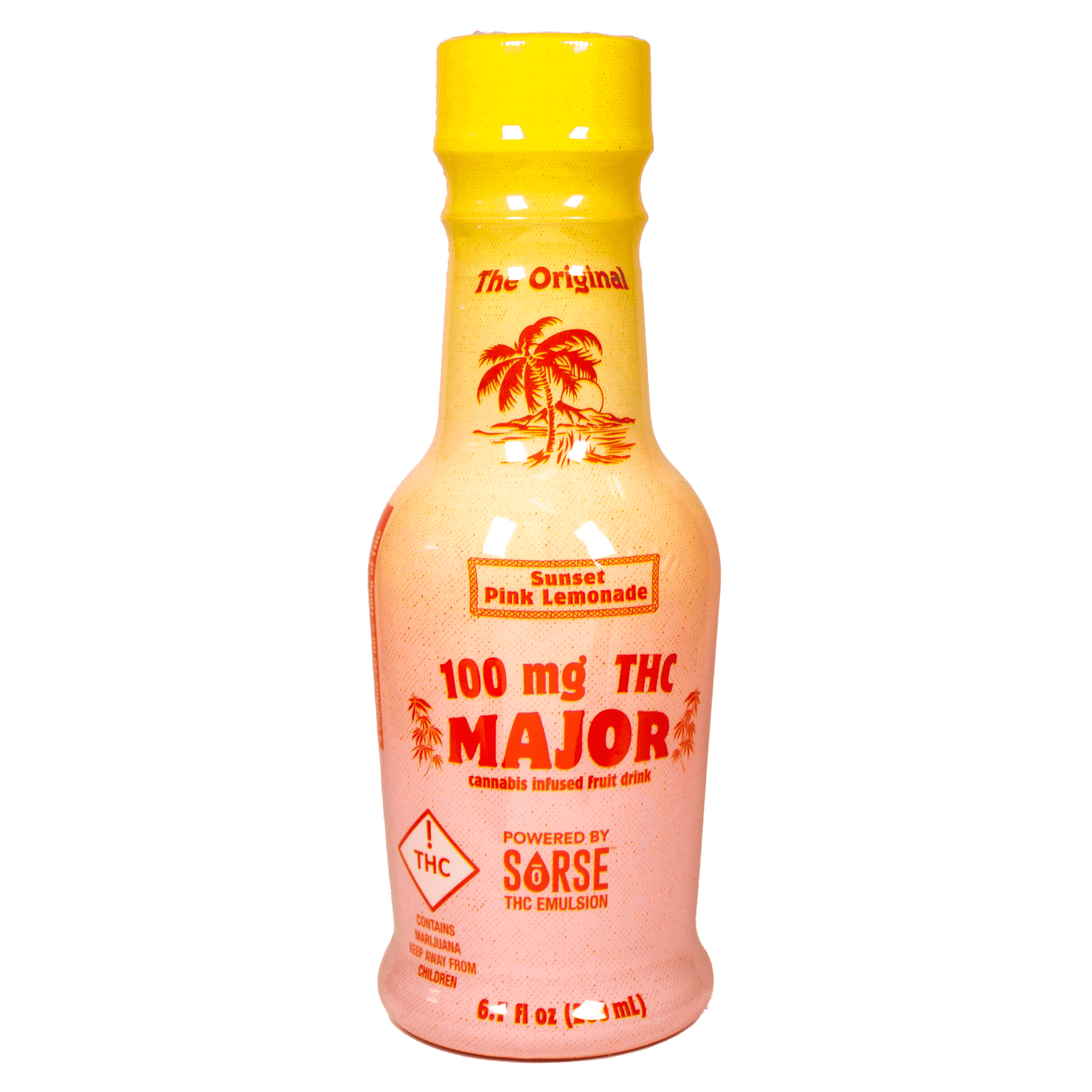 Major, Sunset Pink Lemonade (100mg)