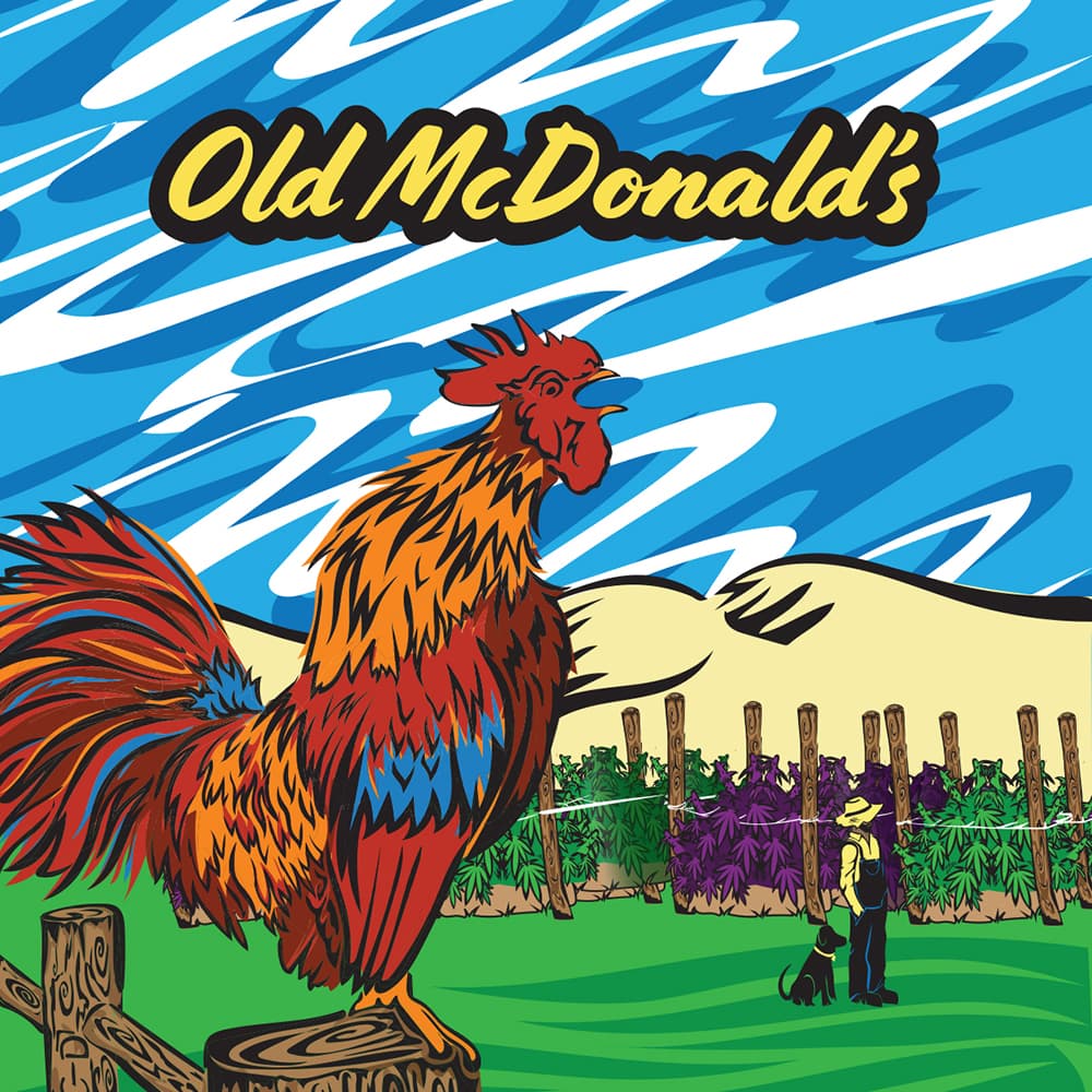 Old McDonald Farms Green Crack [1000mg]