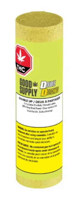 Good Supply Double Dutchies: Double Up Pre-Rolls - Sativa - 2x1g