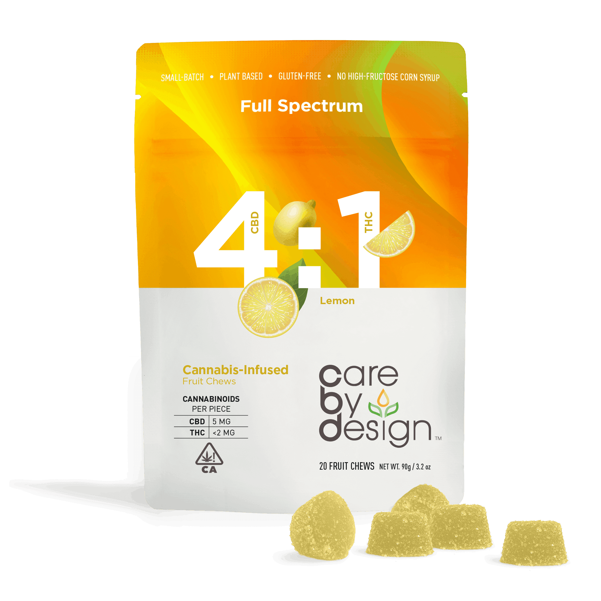 Care By Design 4:1 CBD/THC LEMON