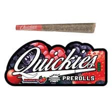 QUICKIES INFUSED PREROLL (THC DIAMONDS) - SATIVA - BERRIES