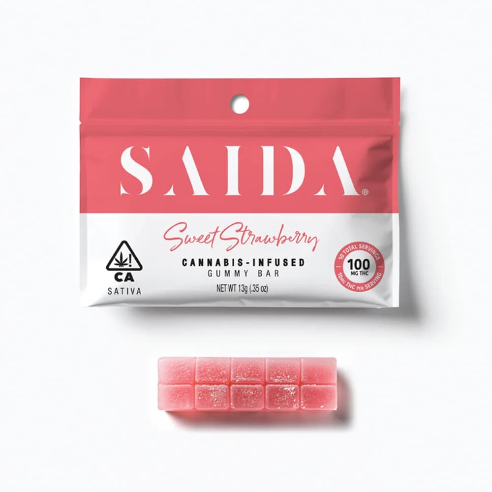 Saida Sweet Strawberry [1pk] (100mg)