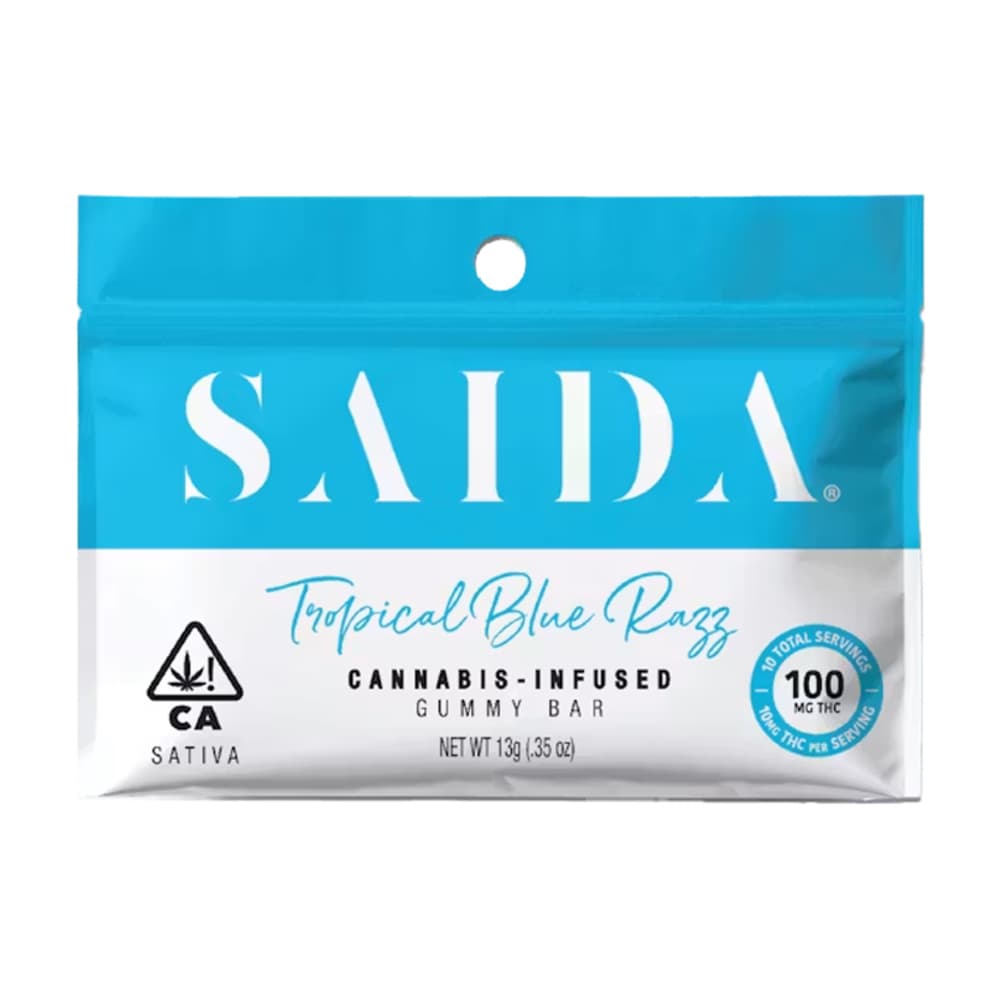 Saida Tropical Blue Razz [1pk] (100mg)