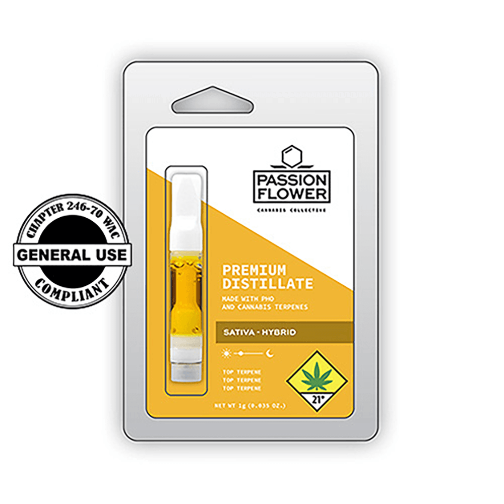 Passion Flower PASSION Distillate Vape Cart 1g - Dutch Treat + CBC