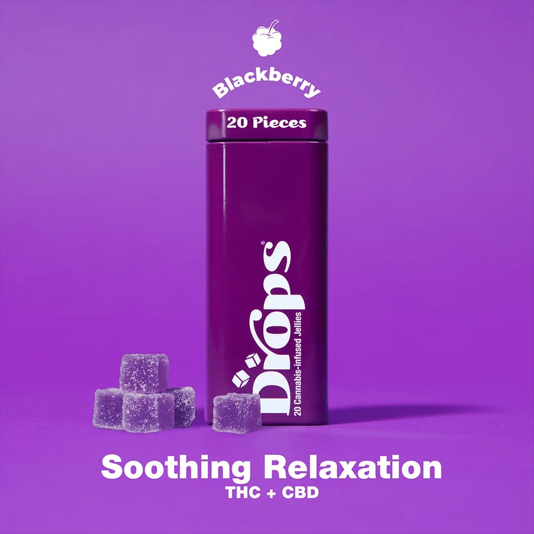 Drops Blackberry 20-Piece [Soothing Relaxation] (1:2)