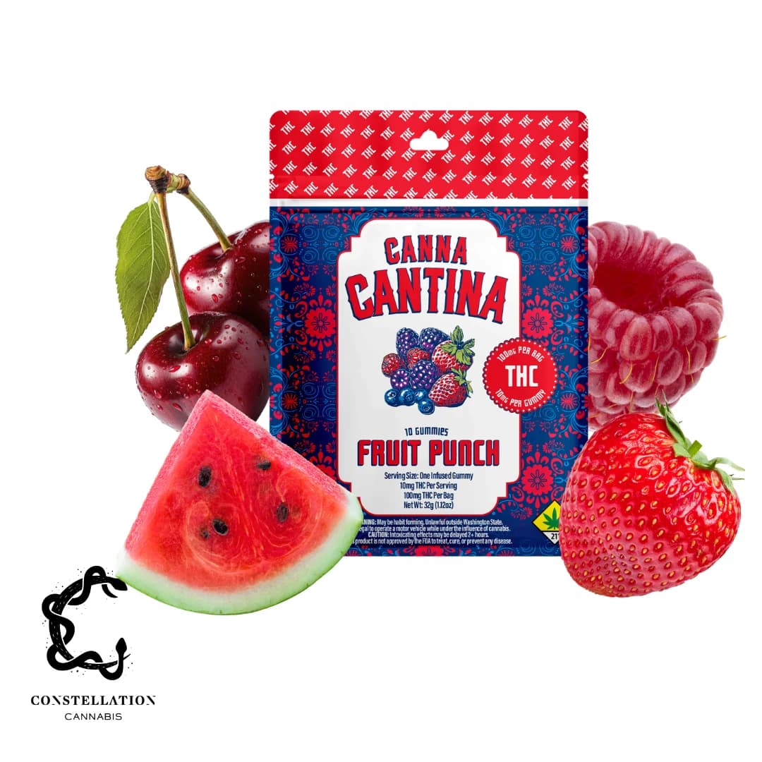 Canna Cantina Fruit Punch [10pk] (100mg)