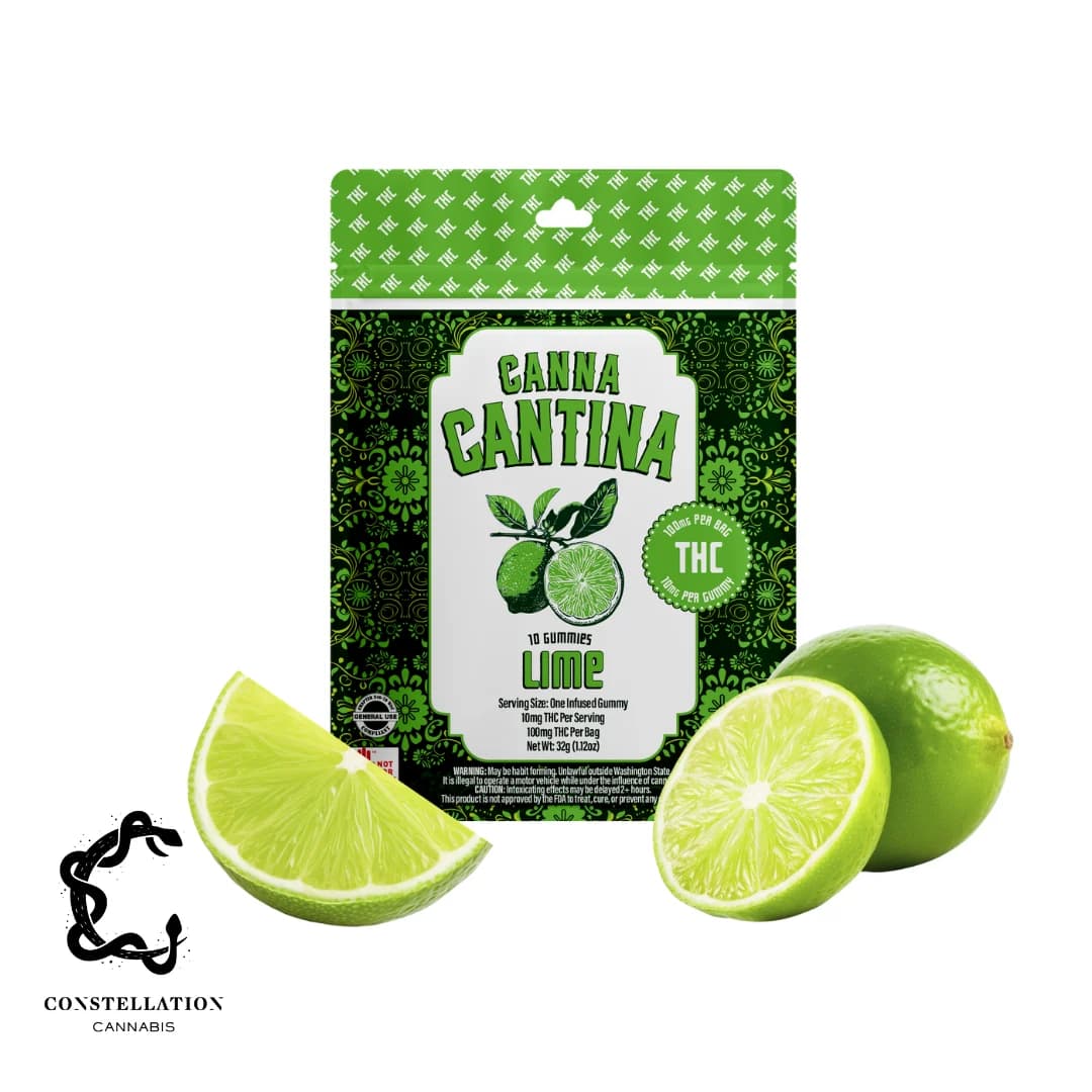 Canna Cantina Lime [10pk] (100mg)