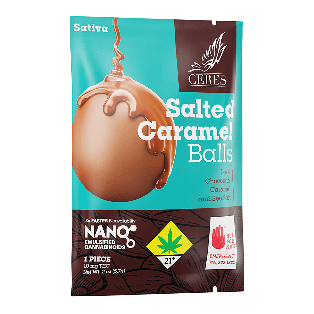 Ceres Salted Caramel - Sativa [1pk] (10mg)