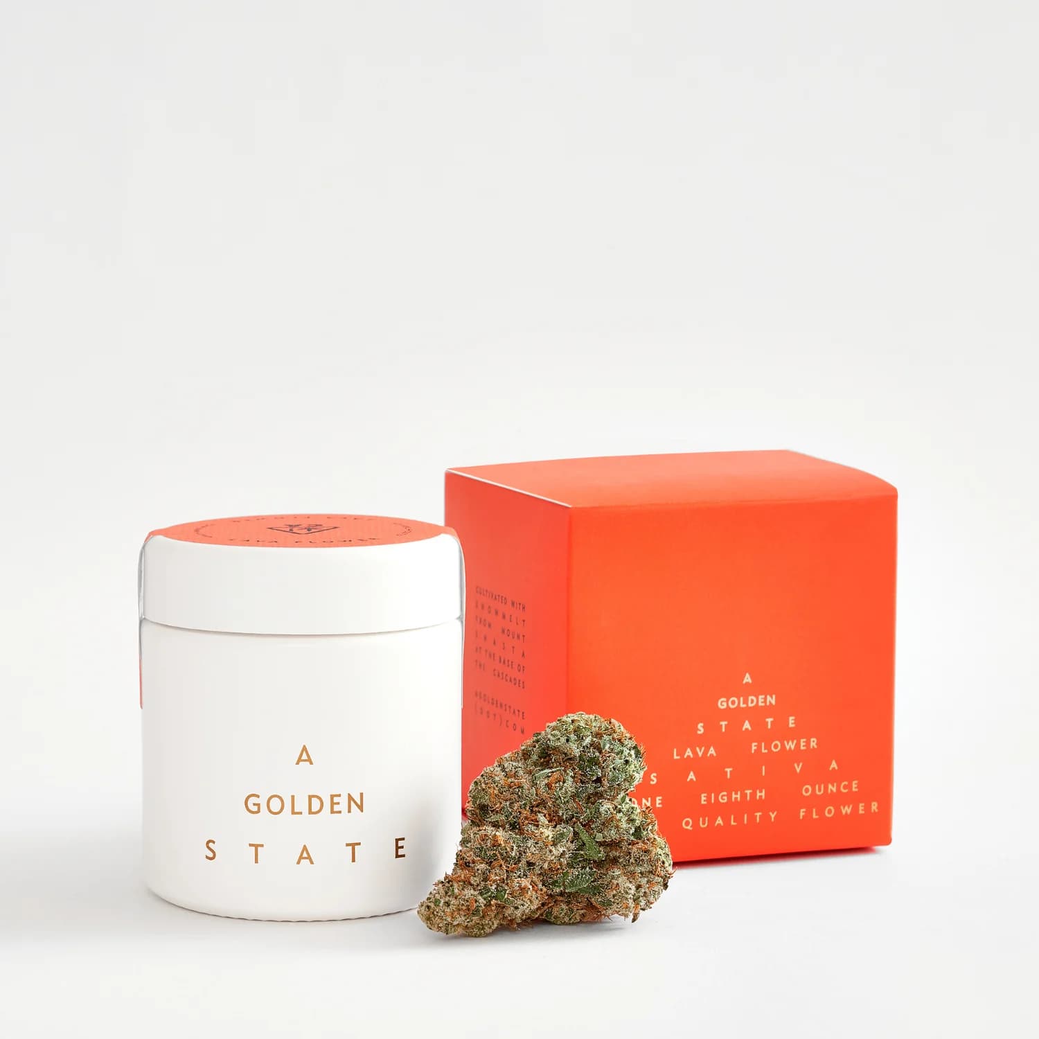 A Golden State Lava Flower