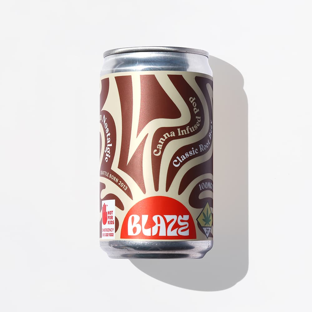 Blaze Old Fashioned Root Beer [6oz] (100mg)