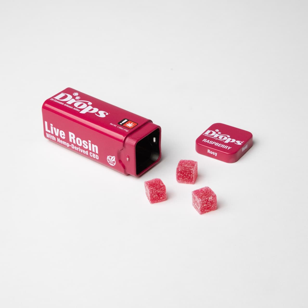 Drops Raspberry 20-Piece [Calm Energy] (2:1)