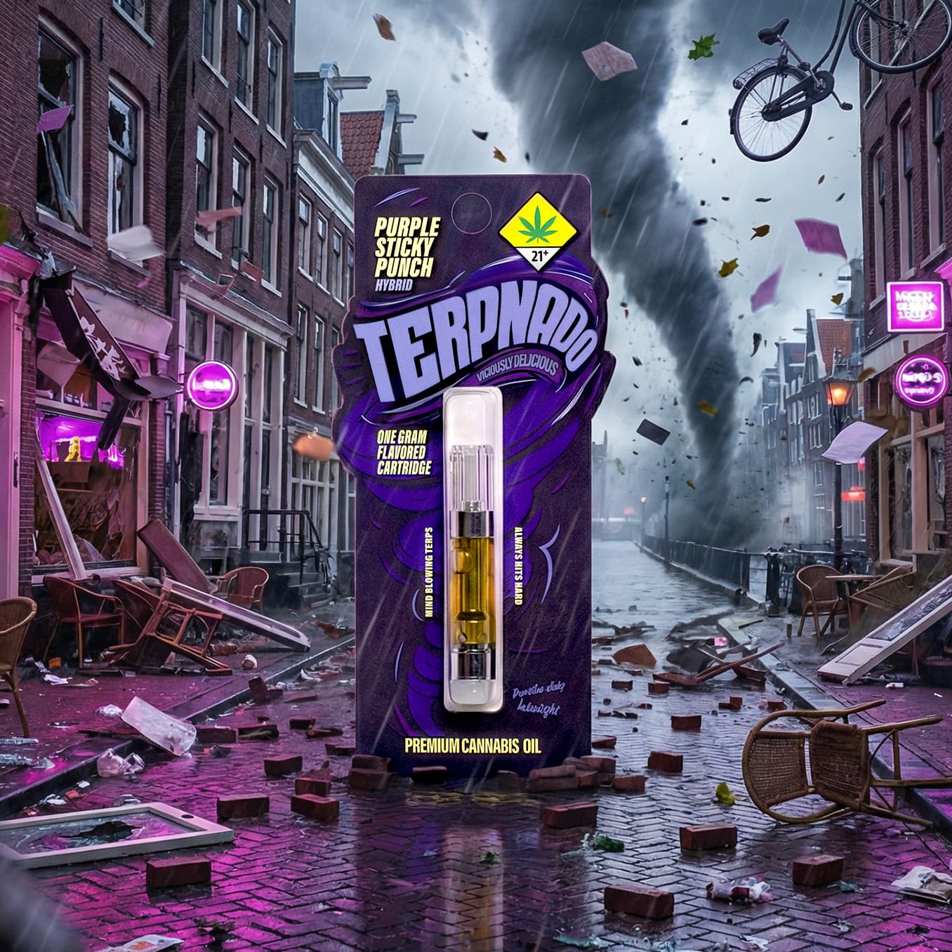 Terpnado Purple Sticky Punch - Flavored Cartridge