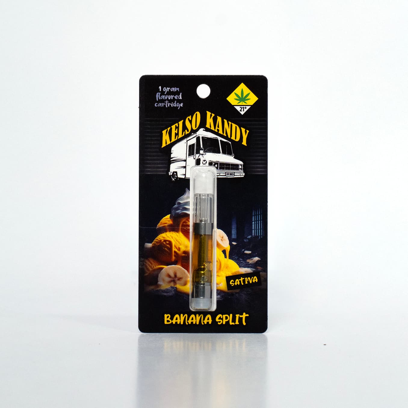 Kelso Kandy Banana Split - Distillate Cartridge Vapes
