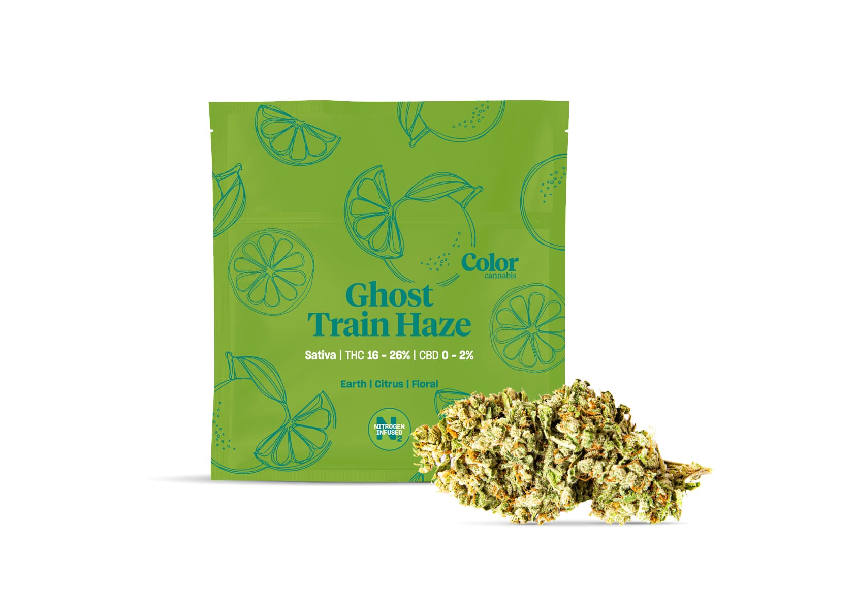 Color Cannabis Ghost Train Haze