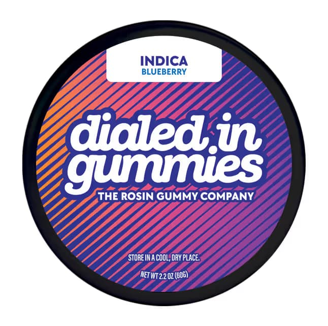 Dialed In Gummies Blueberry