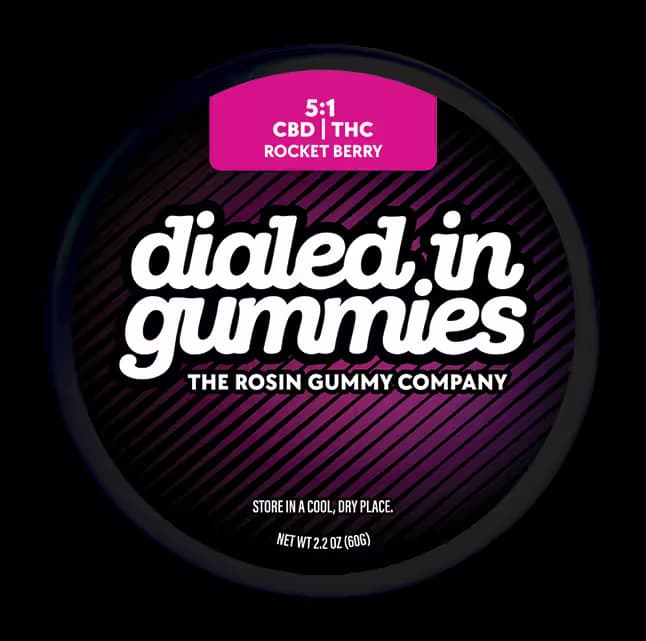 Dialed In Gummies Rocket Berry