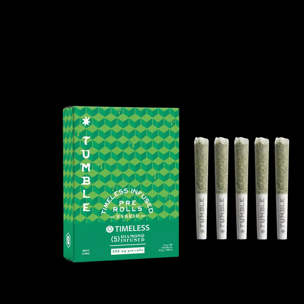 Tumble by Timeless Headband Traveler Infused Pre-Rolls 5pk