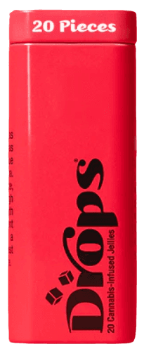 Drops SOLVENTLESS GUMMY - CHERRY 20PC - 100MG