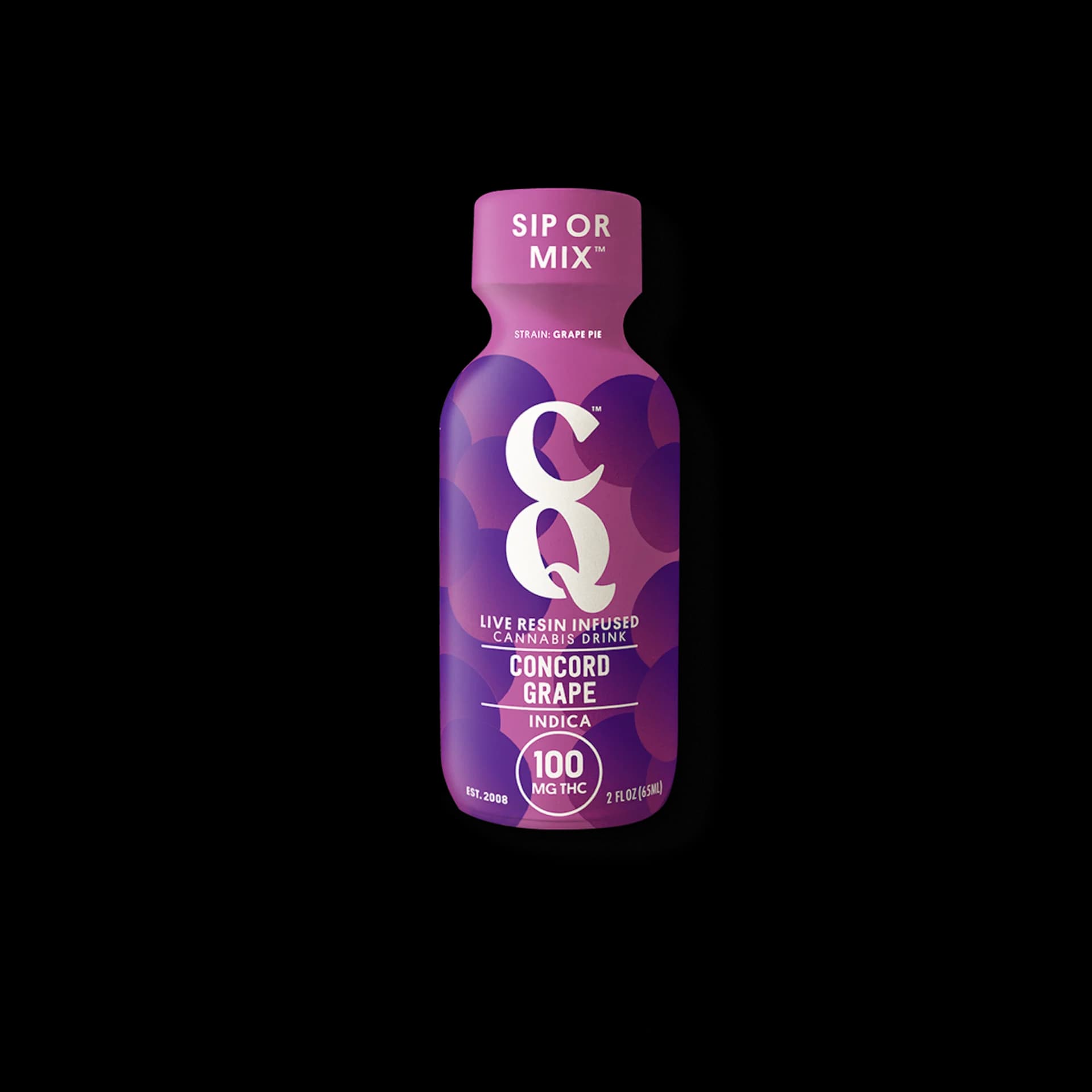 CQ/Cannabis Quencher Concord Grape w/ GRAPE PIE Live Resin [2oz] (100mg)