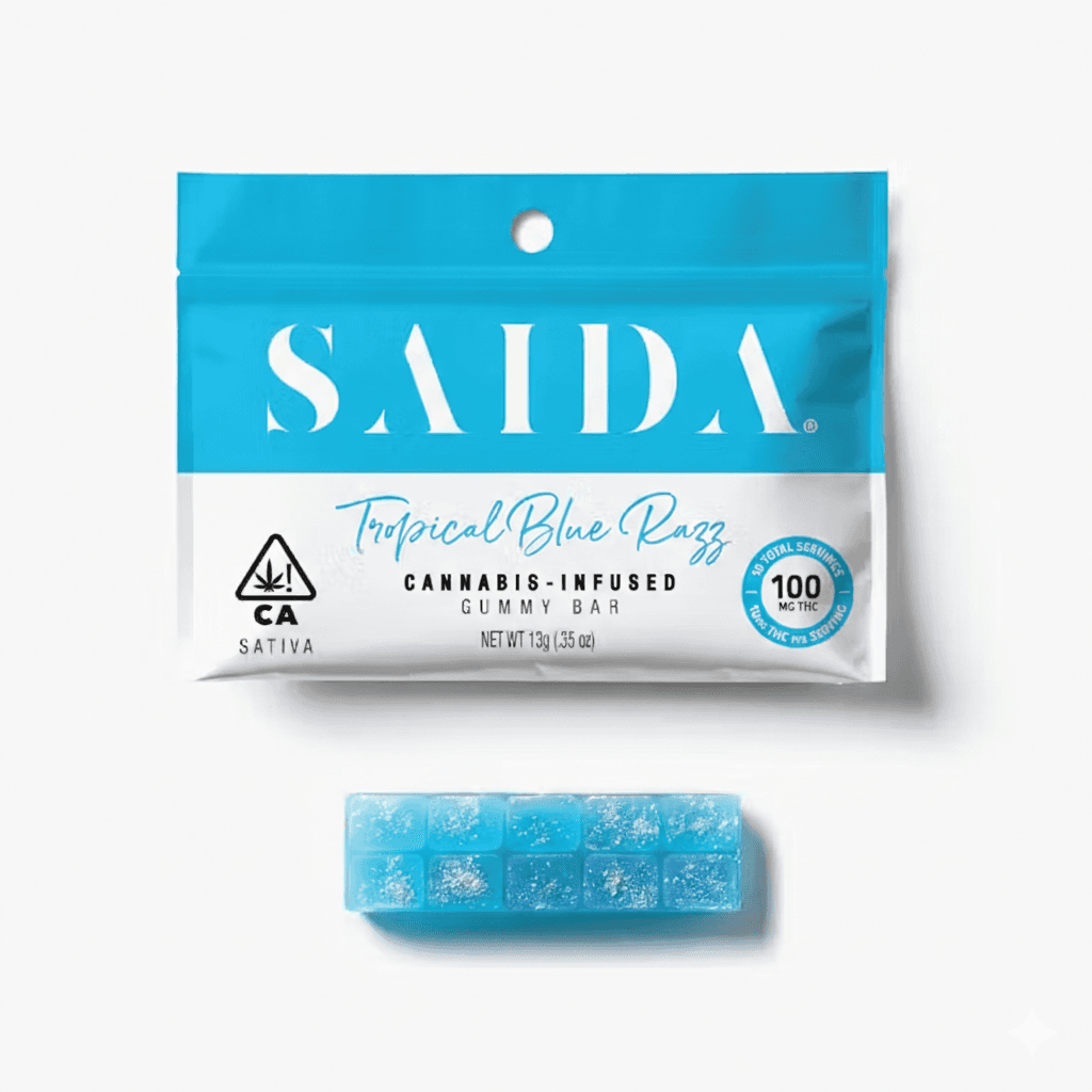 Saida Tropical Blue Razz [1pk] (100mg)