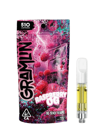 GRAMLIN GRAMLIN - THC VAPE - RASPBERRY OG - 1G