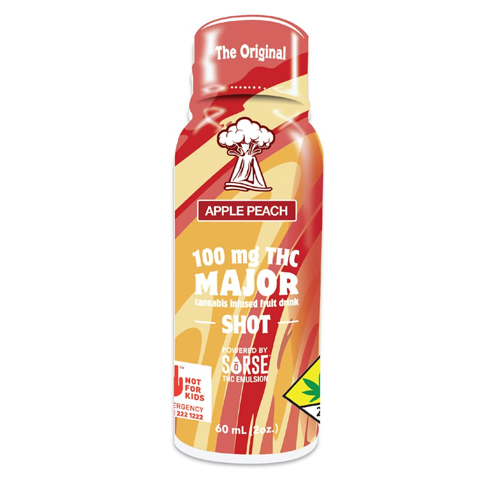 MAJOR Apple Peach (100mg) Beverages